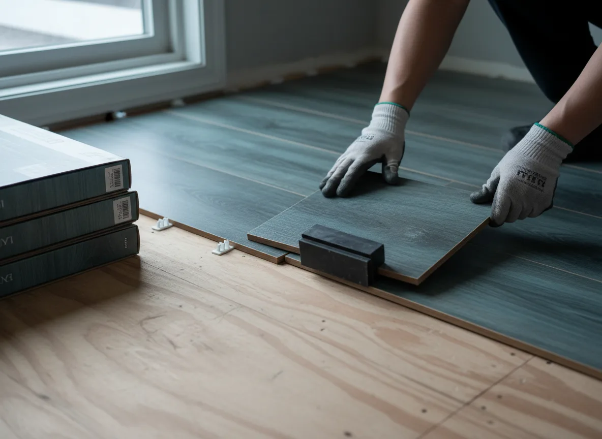 Luxury Vinyl Plank Installation company in Des Lacs, ND